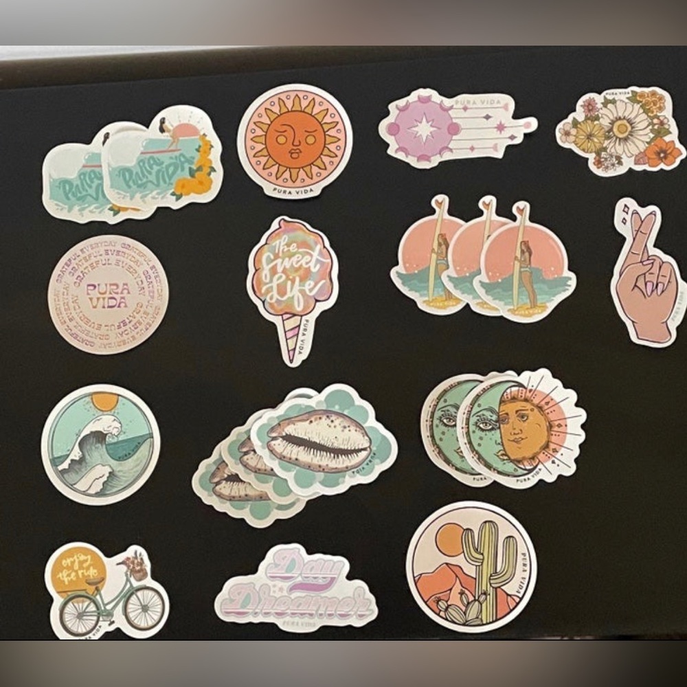 Pura Vida Stickers